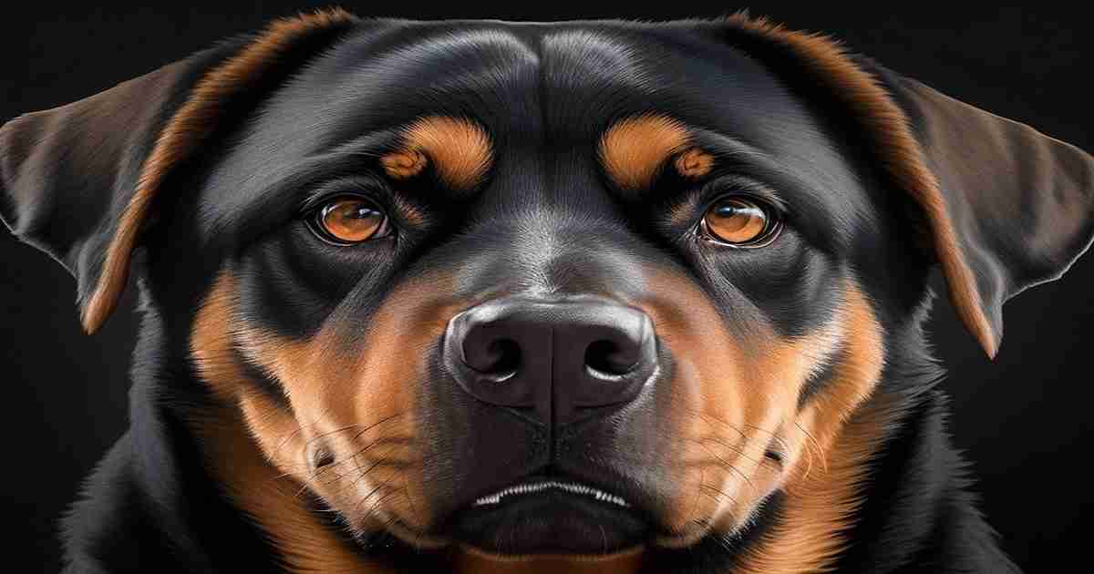 Rottweiler-Head-Shape