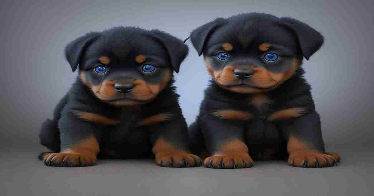 When-Do-Rottweiler-Puppies-Open-Their-Eyes