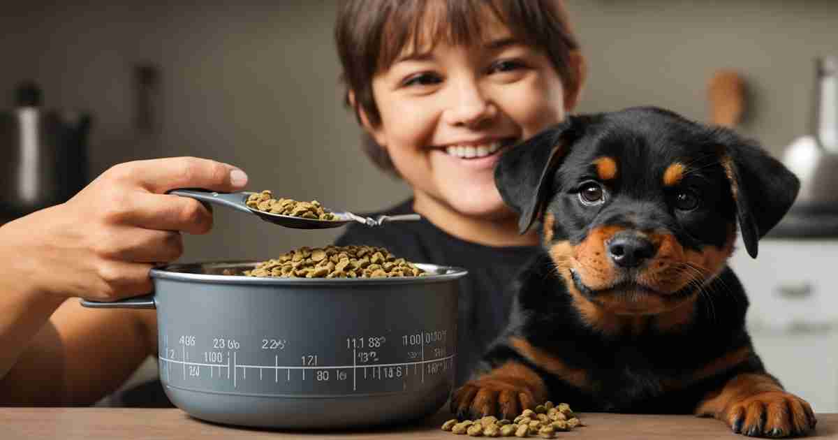 How Much to Feed Rottweiler Puppy