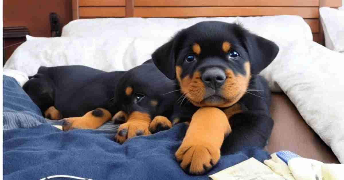Rottweiler-Sleep-In-Bed-With-You