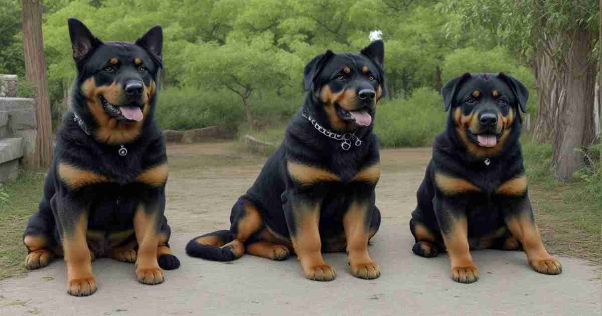 Rottweilers-and-German-Shepherds
