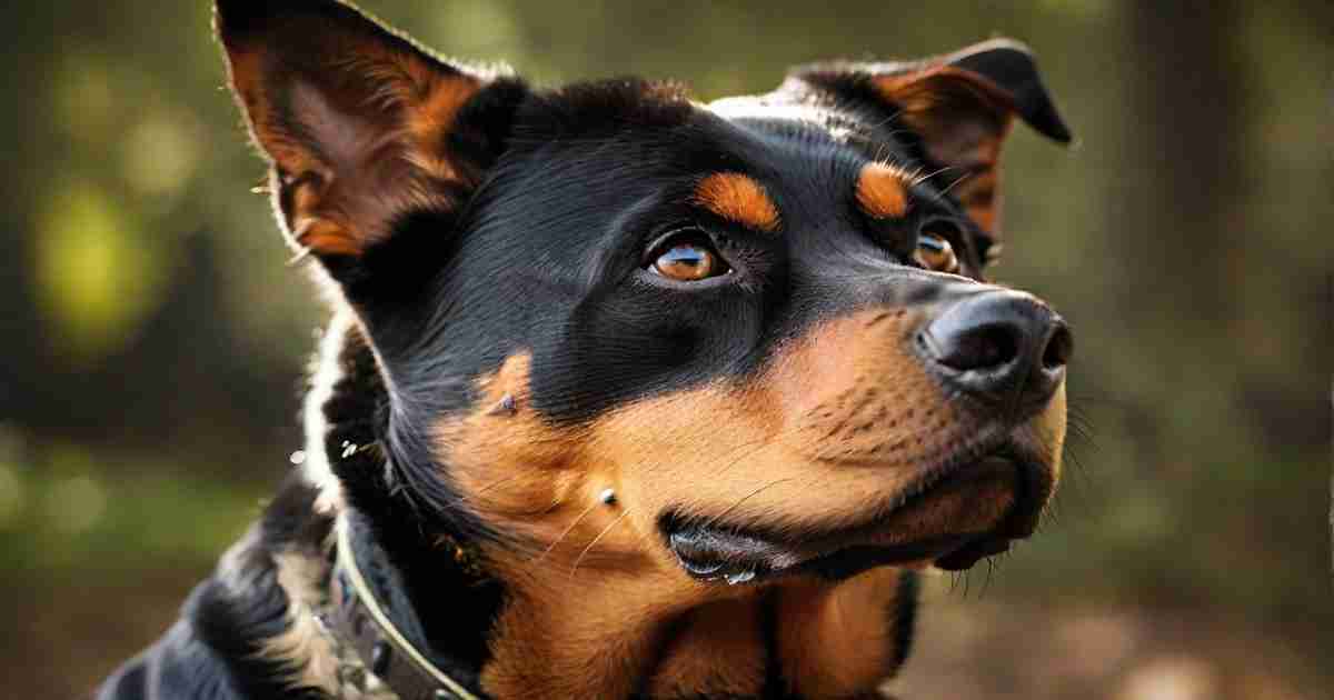 Rottweiler-and-Blue-Heeler-Mix