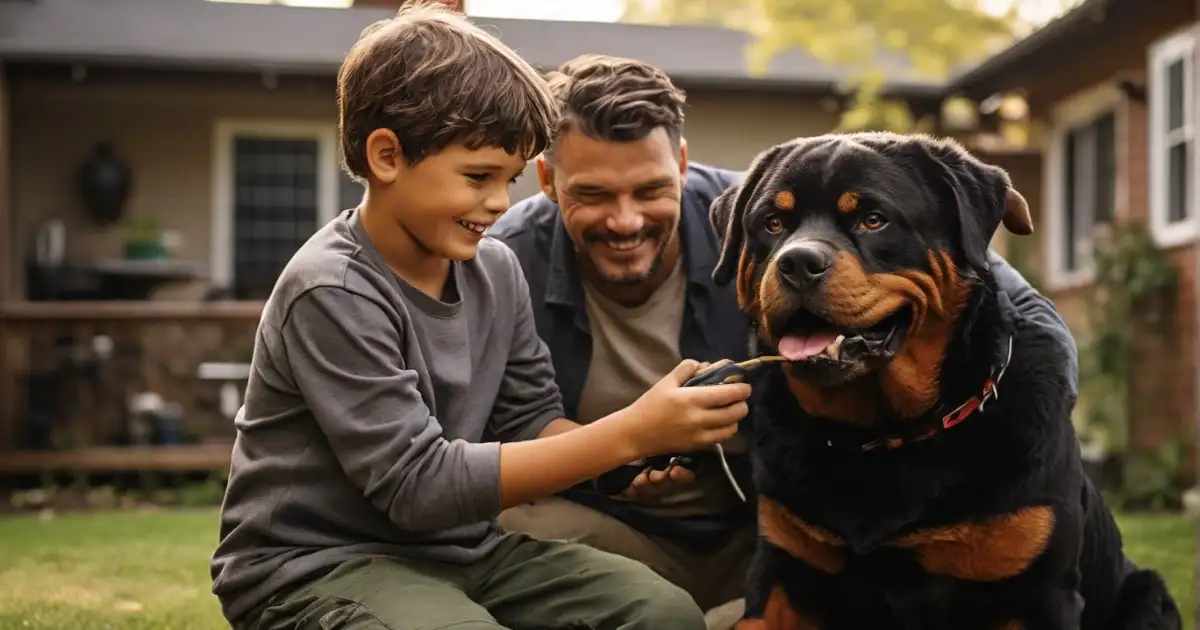 Rottweilers-Good-Family-Dogs