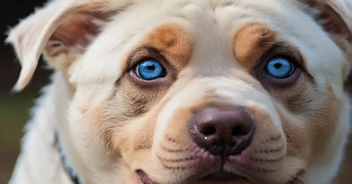 Albino Rottweilers with Blue Eyes