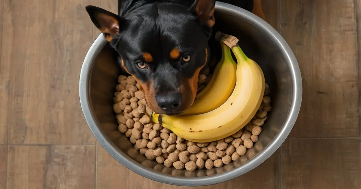 Can-Rottweilers-Eat-Bananas