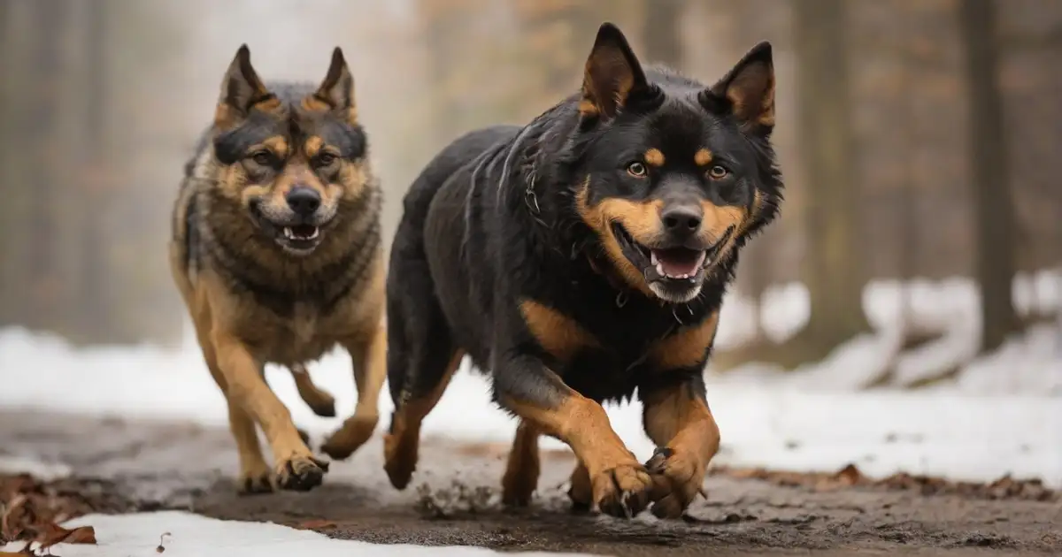 Wolf-and-Rottweiler-Mix