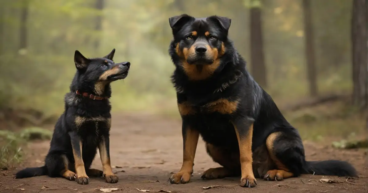 Wolf-and-Rottweiler-Mix